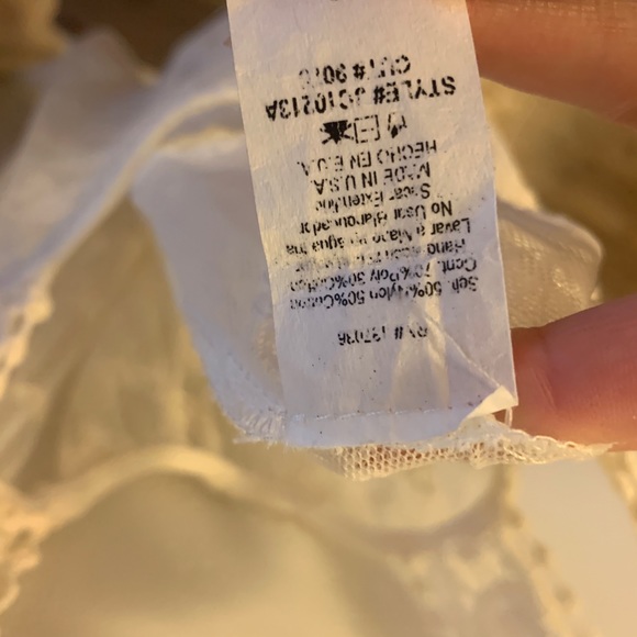 Paper Crane boho top size XS but fits like M - Picture 4 of 4